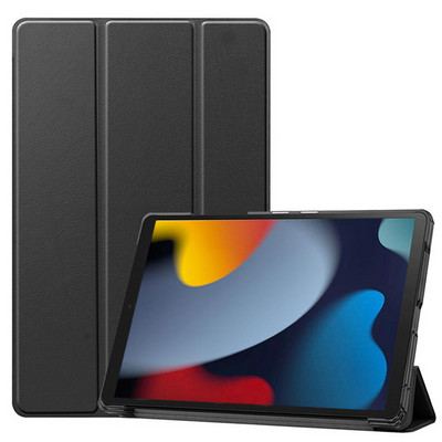 Funda ipad 10.2 2021 tok PU bőr, háromszoros ebook tok iPad 9 készülékhez 10.2 tok táblagépek hüvely iPad 9. generációs állvány borító