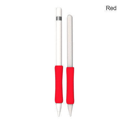 3vnt/komplektas Minkšta silikoninė rankena Apple Pencil 1/2 apsauginis dėklas, atsparus įbrėžimams, smūgiams atsparus neslystantis įvorė, skirta rašyti rašikliu.