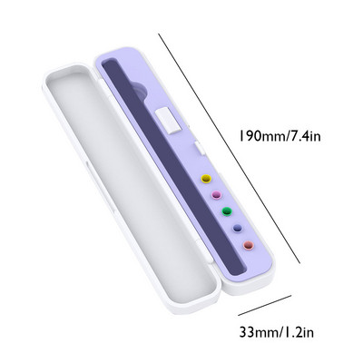 Držač za olovke Prijenosna putna torbica s tvrdim koricama Dodaci za olovke za Apple Pencil Torbica za nošenje Kutija za pohranu Prijenosna navlaka