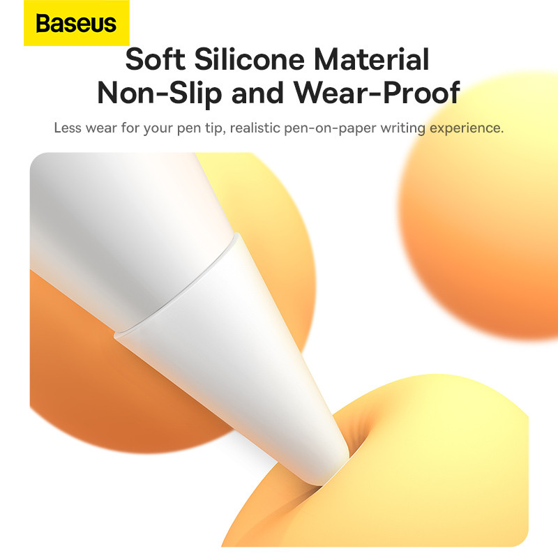12Pcs Baseus Stylus pernica Hardshell Silikonska zamjenska navlaka za Bluetooth Apple Pencil 1 / 2 Univerzalni zaštitni vrh