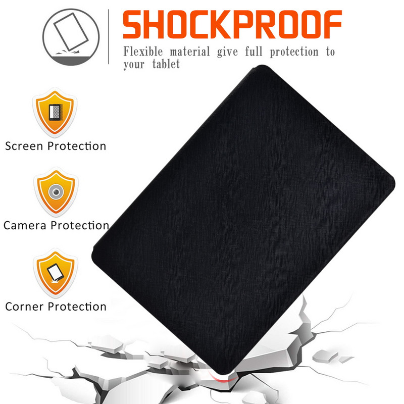 Futrola za tablete za Amazon Fire HD 10 (5./7./9.)/Fire HD 8 (7./8./10. generacija)/Fire 7 (5./7./9.) maska + olovka