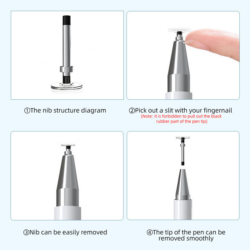 Stylus Touch Pen pentru iPad Apple Pencil 1 2 Stylus Pen pentru Samsung Xiaomi Lenovo IOS Andriod Tablet Pen Pen pentru desen cu ecran tactil