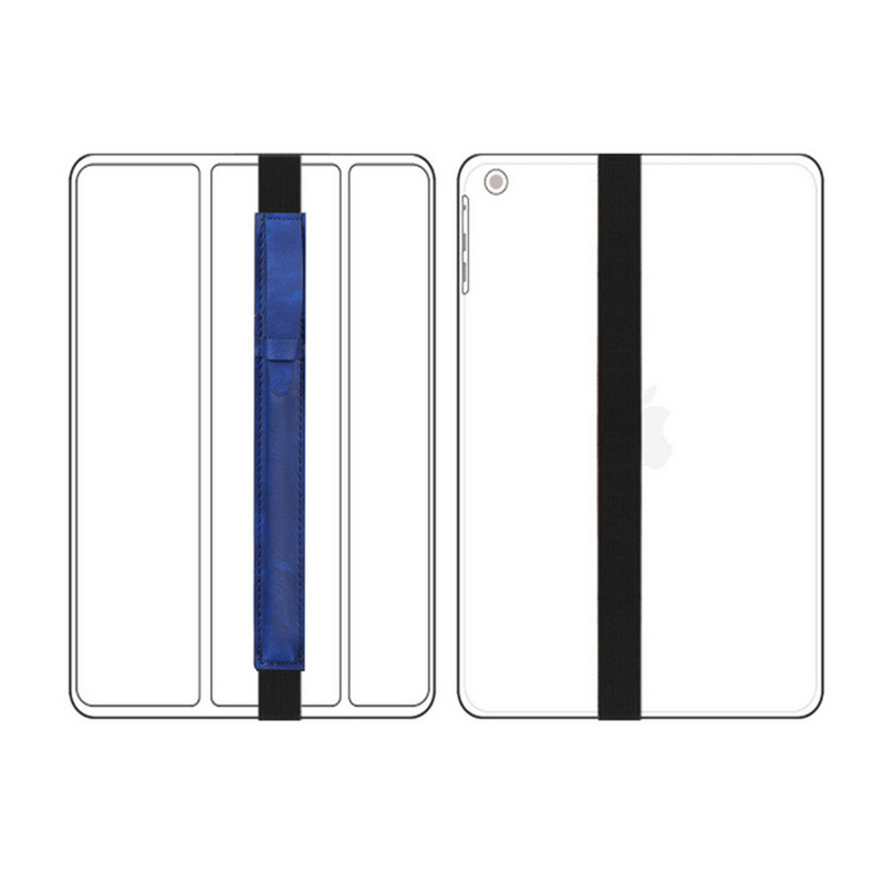 Zīmuļu turētājs Elastīgs PU ādas aizsargapvalks, uzmava, maisiņa kabata iPad Pro Apple zīmuļa iPencil piederumi