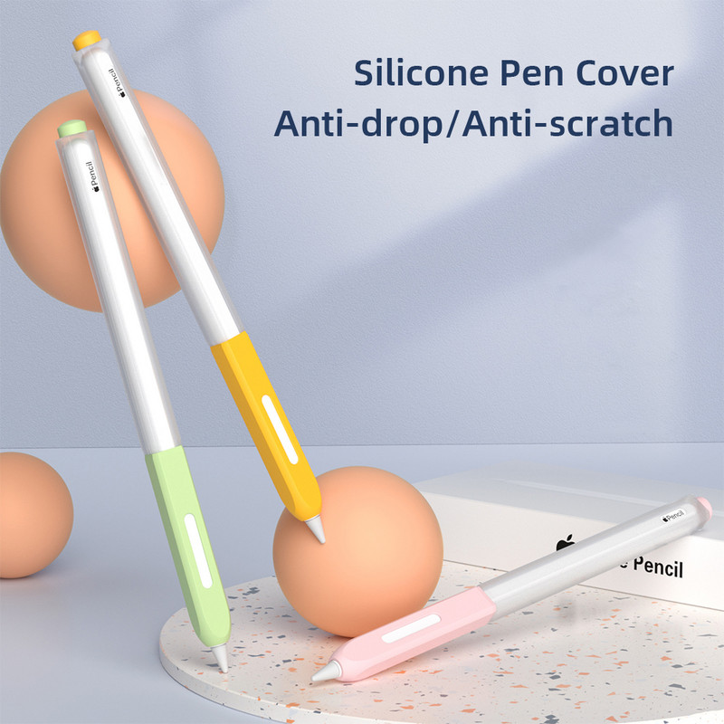 DANYCASE átlátszó tolltartó Apple Pencil 2 puha szilikon védőborításhoz, 2. generációs iPad ceruza Stylus Funda