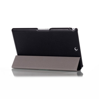 Δερμάτινη προστατευτική θήκη Stand Flip Folio για Sony Xperia Z3 Compact 8 ιντσών Tablet PU Δερμάτινη θήκη αναδιπλούμενη θήκη