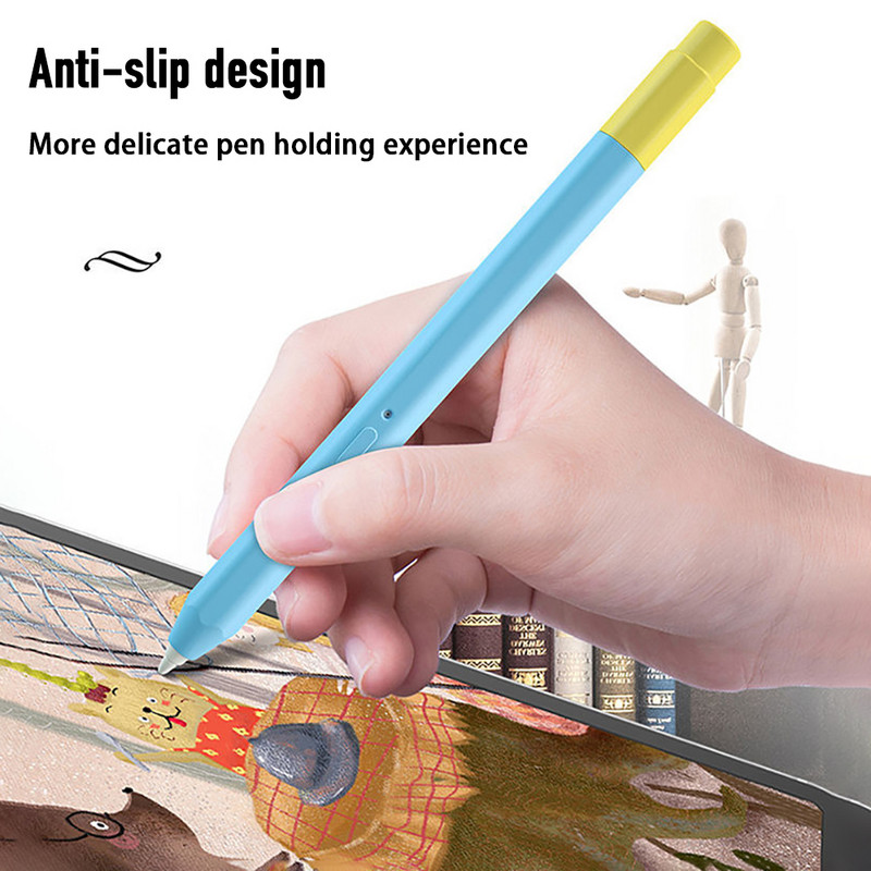 Pentru Lenovo Xiaoxin Pad Plus / P11 Plus Initiative Capacitor Pen Husă de protecție din silicon pentru Xiao Xin Pad Pro / P11 Pro 2021