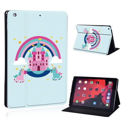 Mielas animacinio filmo planšetinio kompiuterio dėklas, skirtas iPad Air 4 10,9 2020 IPad 10,2 7-asis 8-asis sulankstomas stovo dangtelis, skirtas Air 3 10,5 Air 1 2 9,7 5-as 6-asis Mini 4 5