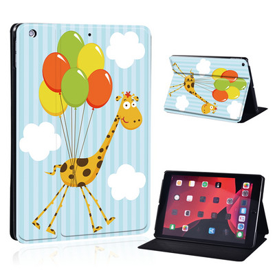 Mielas animacinio filmo planšetinio kompiuterio dėklas, skirtas iPad Air 4 10,9 2020 IPad 10,2 7-asis 8-asis sulankstomas stovo dangtelis, skirtas Air 3 10,5 Air 1 2 9,7 5-as 6-asis Mini 4 5