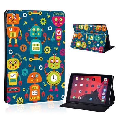 Mielas animacinio filmo planšetinio kompiuterio dėklas, skirtas iPad Air 4 10,9 2020 IPad 10,2 7-asis 8-asis sulankstomas stovo dangtelis, skirtas Air 3 10,5 Air 1 2 9,7 5-as 6-asis Mini 4 5