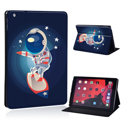 Mielas animacinio filmo planšetinio kompiuterio dėklas, skirtas iPad Air 4 10,9 2020 IPad 10,2 7-asis 8-asis sulankstomas stovo dangtelis, skirtas Air 3 10,5 Air 1 2 9,7 5-as 6-asis Mini 4 5