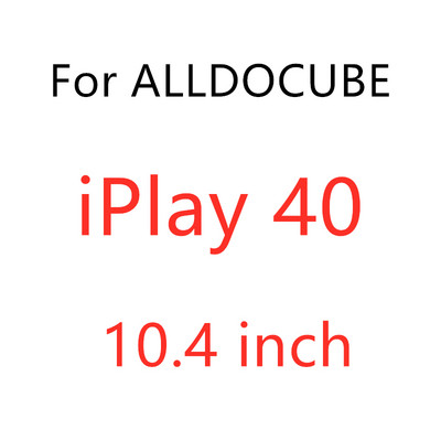 9H grūdinto stiklo ekrano apsauga, skirta ALLDOCUBE iPlay 20 Pro 20S 20P 10.1"/ iPlay 40H 40 Pro iPlay40 10.4" planšetiniam kompiuteriui HD skaidri plėvelė