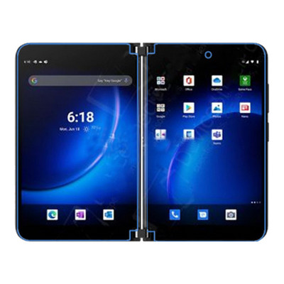 2 ks fólie na tablet odolný voči výbuchu pre Surface Duo Duo2 2, ochranná fólia na obrazovku HD, priehľadná ľavá a pravá ochranná fólia na obrazovku