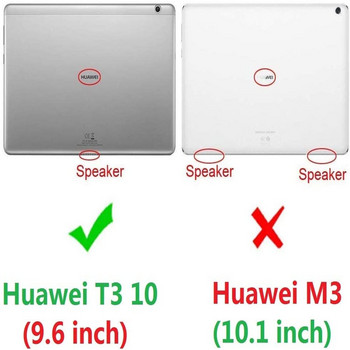 Προστατευτικό οθόνης Tempered Glass για Huawei MediaPad T3 10 9,6 ιντσών AGS-W09 L09 L03 Anti Fingerprint Clear Protective Film Tablet