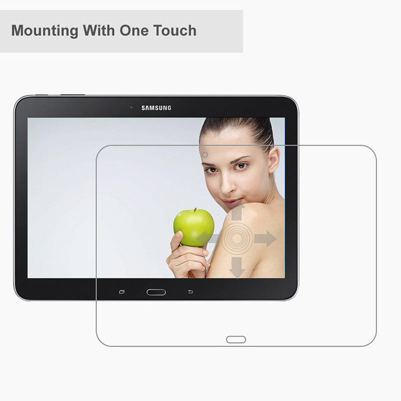 Prémium 9H 0,3 mm-es edzett üveg kijelzővédő fólia Samsung Galaxy Tab 4 10.1 SM-T530 T531 T535 10.1`` tablet védőfóliához