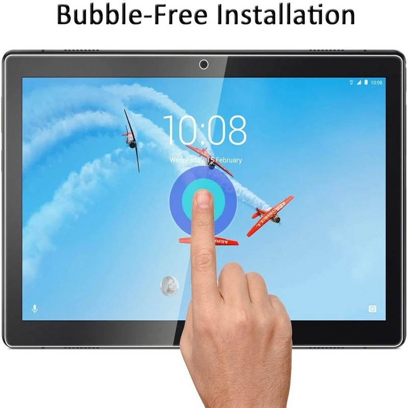 (2 pakiranja) Kaljeno staklo za Lenovo Tab P10 10.1 TB-X705L/X705F/X705M Zaštitna folija za tablet s punim pokrivanjem protiv ogrebotina