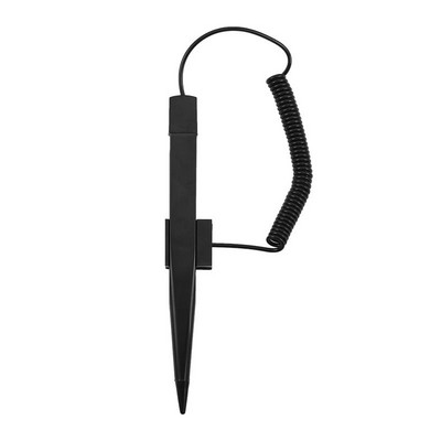 Professzionális Stylus Pen rezisztív érintőképernyős Stylus rugós kötéllel autós navigációhoz GPS POS rezisztív érintőképernyős toll