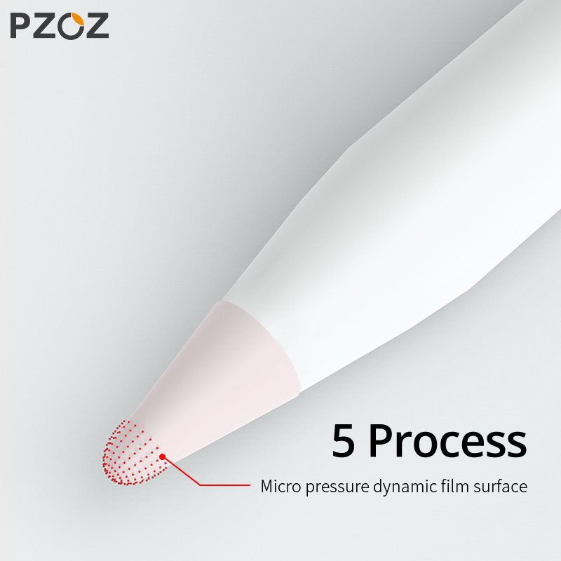 PZOZ 8 τμχ για Apple Pencil 1 2 Γραφίδα Tablet Θήκη μύτης αφής Μαλακή θήκη σιλικόνης Προστατευτική θήκη για apple Κάλυμμα αφής θήκης στυλό