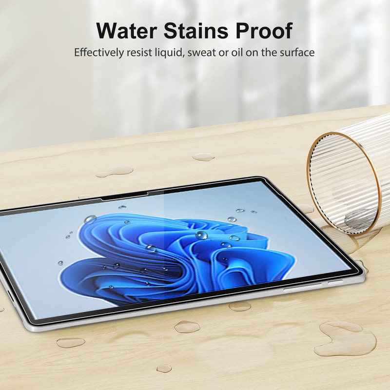 2 vnt. ekrano apsauga, skirta Microsoft Surface Pro 4 5 6 7 8 X 9 13`` 12.3 Go 2 3 Apsauginė plėvelė nuo įbrėžimų, skaidrus grūdintas stiklas