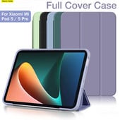 Husă originală din silicon pentru Xiaomi Mi Pad 5 Pro Global Tablet Android Funda pentru Mipad 5 Pro 2021 Accesorii pentru husă inteligentă de 11 inci