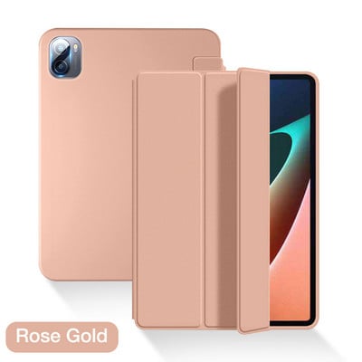Husă originală din silicon pentru Xiaomi Mi Pad 5 Pro Global Tablet Android Funda pentru Mipad 5 Pro 2021 Accesorii pentru husă inteligentă de 11 inci