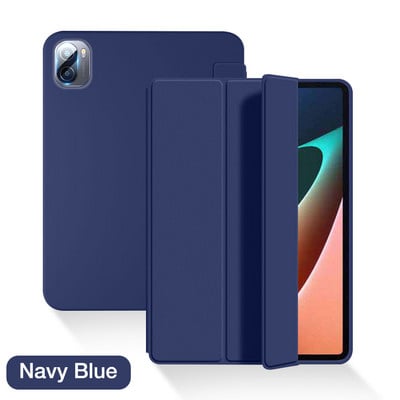 Husă originală din silicon pentru Xiaomi Mi Pad 5 Pro Global Tablet Android Funda pentru Mipad 5 Pro 2021 Accesorii pentru husă inteligentă de 11 inci