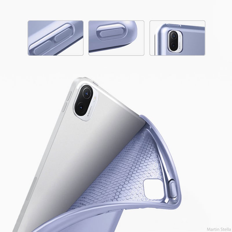 Husă originală din silicon pentru Xiaomi Mi Pad 5 Pro Global Tablet Android Funda pentru Mipad 5 Pro 2021 Accesorii pentru husă inteligentă de 11 inci