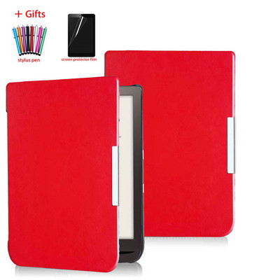 Husă subțire pentru eReader color PocketBook 740/740 Pro/740 de 7,8 inchi - Husă din piele premium din spate cu film de protecție automată