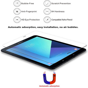 Προστατευτικό οθόνης 9H από σκληρυμένο γυαλί για Samsung Galaxy Tab A 9,7 ιντσών 2015 T550 T555 Προστατευτικό φιλμ χωρίς φυσαλίδες χωρίς δακτυλικά αποτυπώματα