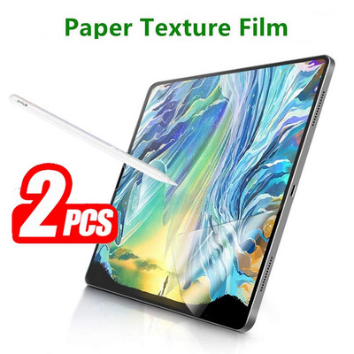 (2 pachete) Film ca hârtie pentru Samsung Galaxy Tab S4 S5e S6 Lite 10.4 10.5 T720 T830 T860 P610 P613 P619 Protector de ecran pentru tabletă