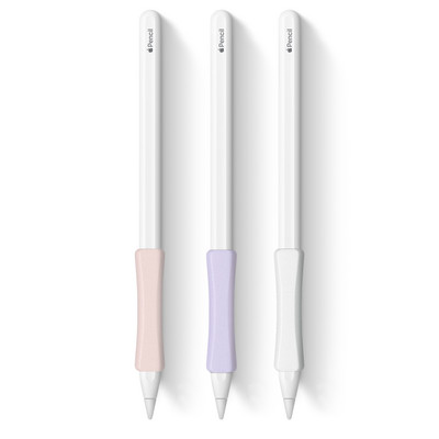 3 csomagos puha szilikon markolat borító Apple Pencil 2 érintőképernyős védőtokhoz