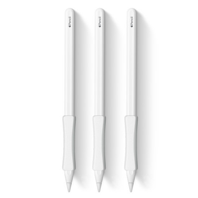 3 csomagos puha szilikon markolat borító Apple Pencil 2 érintőképernyős védőtokhoz