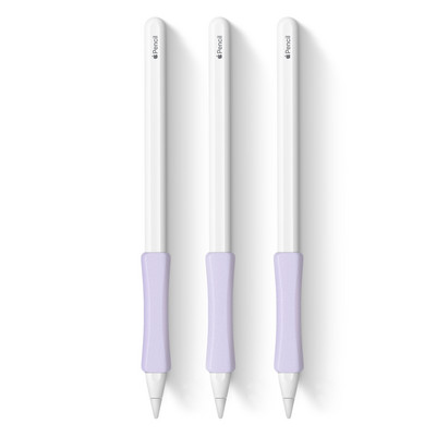 3 csomagos puha szilikon markolat borító Apple Pencil 2 érintőképernyős védőtokhoz