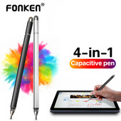 FONKEN Stylus Pen Xiaomi Redmi viedtālruņa zīmuļa ekrāna pildspalva planšetdatora skārienpildspalva 4-in-1 zīmēšanas pildspalva iPad ierīcēm Samsung HP Pen