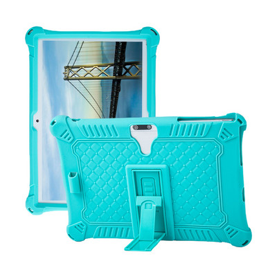 10.1'' Univerzalna mekana silikonska torbica za 10 10.1 inčni Android Tablet PC otporan na udarce Stražnji poklopac Zaštitna školjka L 9.45 W 6.42 inča