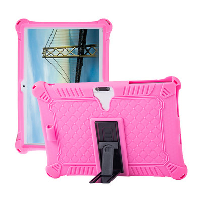 10.1'' Univerzalna mekana silikonska torbica za 10 10.1 inčni Android Tablet PC otporan na udarce Stražnji poklopac Zaštitna školjka L 9.45 W 6.42 inča