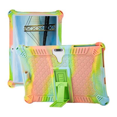 10.1'' Univerzalna mekana silikonska torbica za 10 10.1 inčni Android Tablet PC otporan na udarce Stražnji poklopac Zaštitna školjka L 9.45 W 6.42 inča