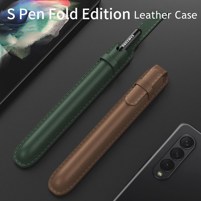 Jutiklinio ekrano rašiklio dėklas Apsauginis rašiklio maišelio dangtelio laikiklis, suderinamas su Samsung Zfold3s Fold2 S Pen Touch Pen priedais