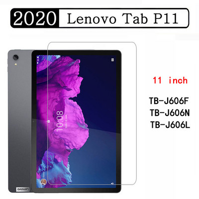 (2 iepakojumi) 9H rūdīts stikls, kas paredzēts Lenovo Tab P11 Pro 2020 2022 2nd 3rd 11 11,2 11,5 J606F J606N J706F ekrāna aizsargplēve planšetdatoram