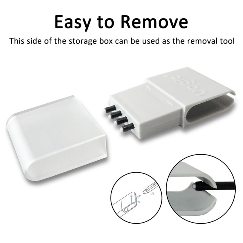 4 vnt Originalus pakaitinis jutiklinio rašiklio antgalio rinkinys, skirtas Microsoft Surface Pro 4 5 6 7 x go nešiojamam kompiuteriui Stylus Touchscreen Pen Antgaliai