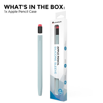 Szilikon védőtok Apple Pencilhez 1 Retro ceruza csúszásgátló ceruzaborító Csúszásgátló ceruza szilikon tok Apple ceruzához