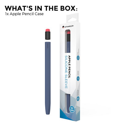 Szilikon védőtok Apple Pencilhez 1 Retro ceruza csúszásgátló ceruzaborító Csúszásgátló ceruza szilikon tok Apple ceruzához