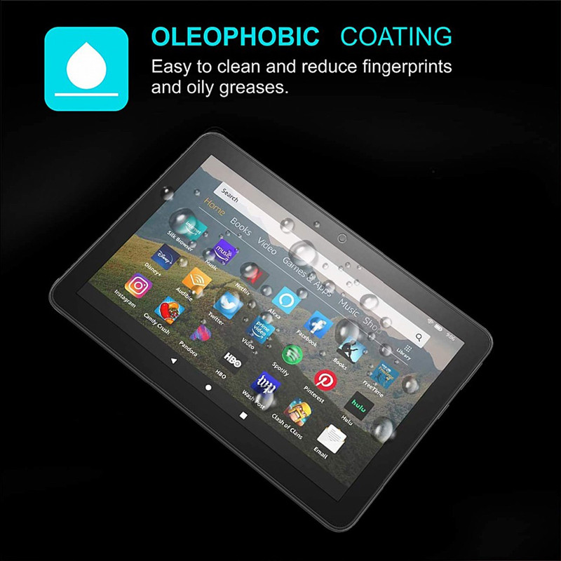 Rūdīts stikls Amazon Kindle Fire HD 8 Plus 2020 8,0 collu planšetdatora aizsargplēvei Fire HD 8 HD8 2020 ekrāna aizsargplēvei