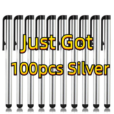 20/50/100 vnt talpinio jutiklinio ekrano rašiklis, skirtas iPad Air, skirtas Samsung xiaomi iphone universalus planšetinis kompiuteris išmaniojo telefono pieštukas
