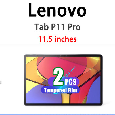 Zaštita zaslona od 2 KOM za Lenovo Tab P11 Pro M10 FHD Plus 2. generacije M10 HD M8 M7 3. 7 8 10.1 10.3 10.6 11.5" inča kaljeno staklo