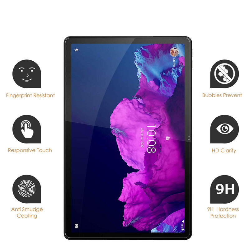 Zaštita zaslona od 2 KOM za Lenovo Tab P11 Pro M10 FHD Plus 2. generacije M10 HD M8 M7 3. 7 8 10.1 10.3 10.6 11.5" inča kaljeno staklo
