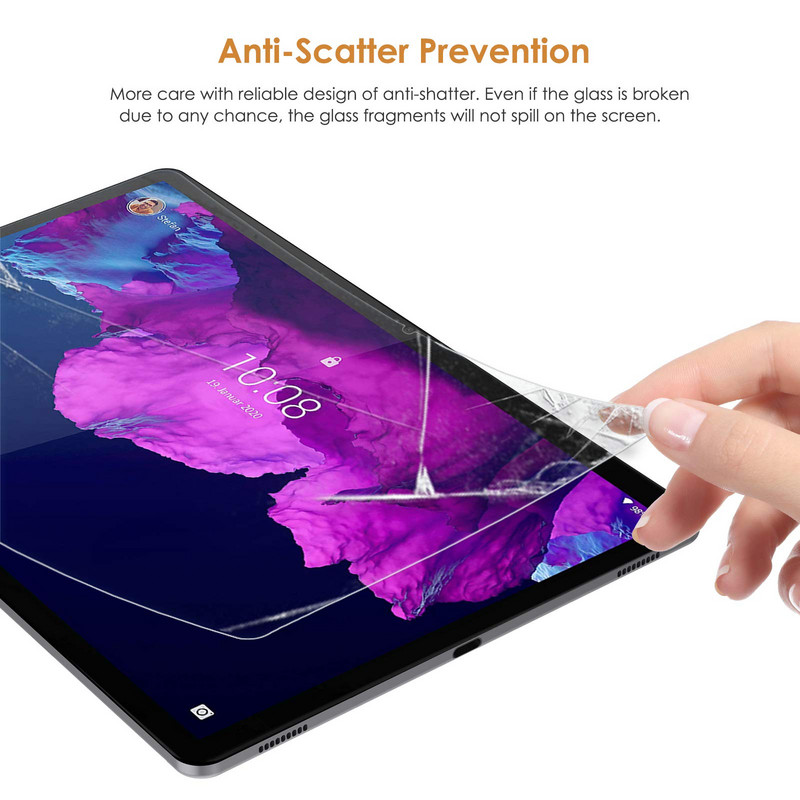 Zaštita zaslona od 2 KOM za Lenovo Tab P11 Pro M10 FHD Plus 2. generacije M10 HD M8 M7 3. 7 8 10.1 10.3 10.6 11.5" inča kaljeno staklo