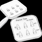 Pieštukų antgaliai Apple Pencil Minkštam antgaliui. Stylus Pencil antgaliai, skirti Apple Pencil 1st 2nd Gen ir Logitech Crayon Digital Pencil