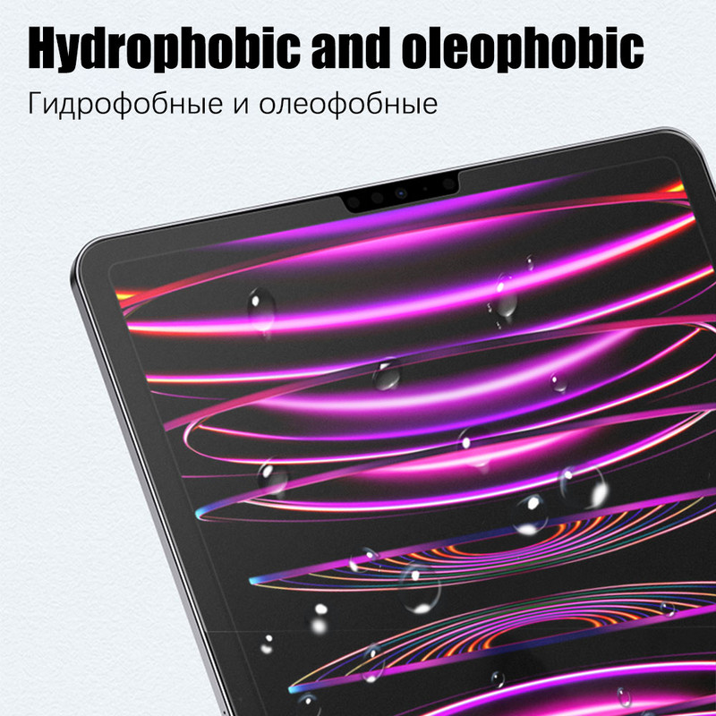 2 kom poput papirnate folije za Ipad Pro 11 10 9 10th 9th Generation Screen Protector za Ipad Air 5 4 3 1 2 Mini 6 10.2 9.7 Bez stakla