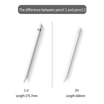 Мек силиконов калъф с ананас за Apple Pencil 1 Pencil 2 Pencil Case Tablet Touch Stylus Pen Cover Cartoon Сладка калъфка за молив