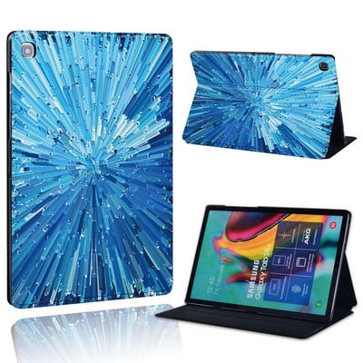 Ümbris Samsung Galaxy Tab A 10.1 2019/2016/A 7.0/9.7.10.5 tolli/Tab E 9.6/S5E/A7/A7 lite jaoks – prinditava nahast aluse tahvelarvuti kaas